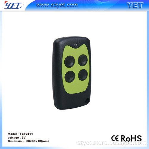 Shenzhen Yaoertai wireless rf duplicate garage door opener remote control